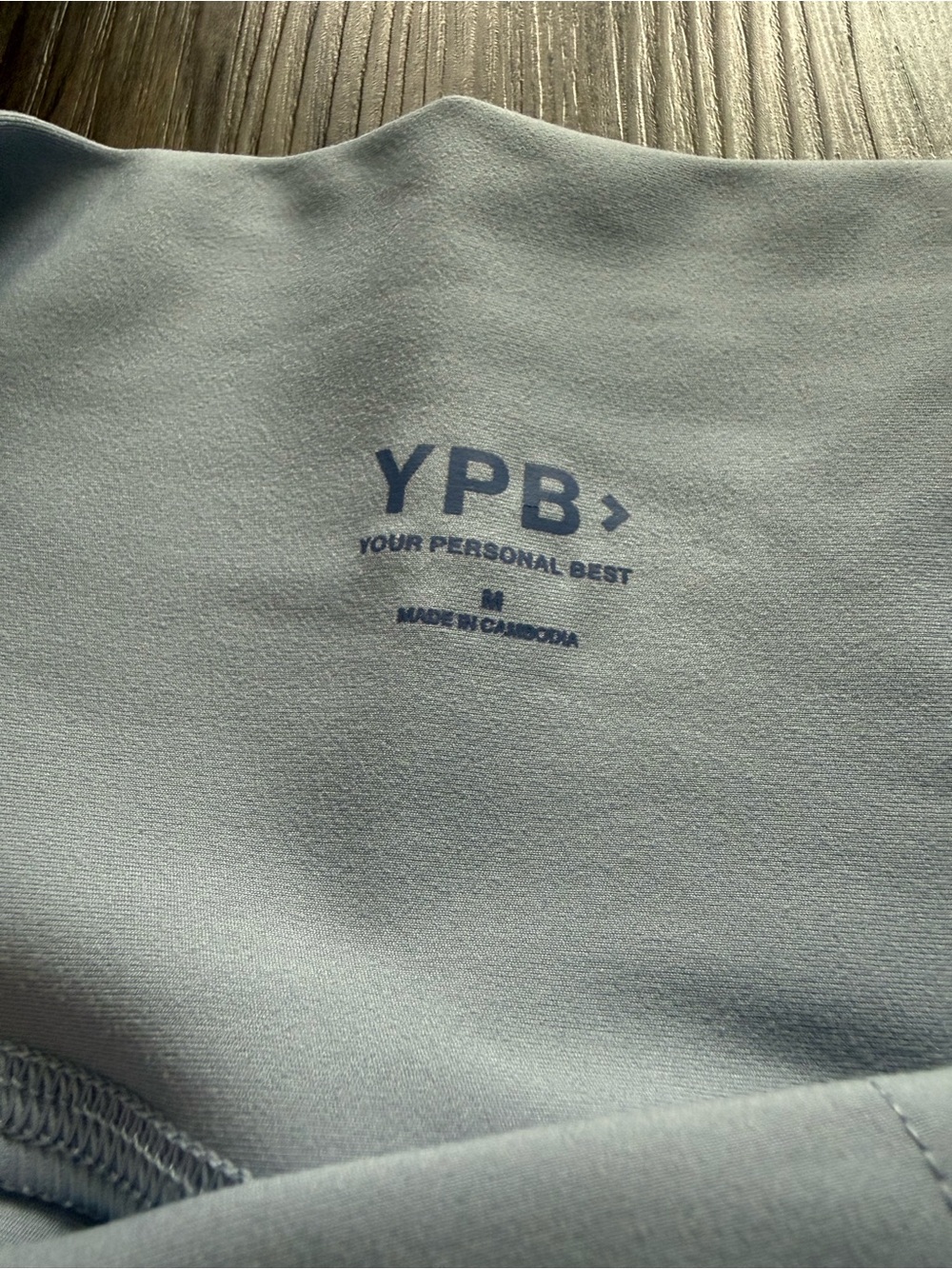 Light Blue Biker Shorts- Your Personal Best - Picture 2 of 3
